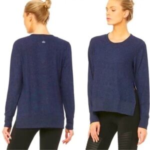 Alo Yoga Glimpse high low top crewneck